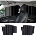 Premium Magnetic Car Sunshade Curtains (4 PCS)