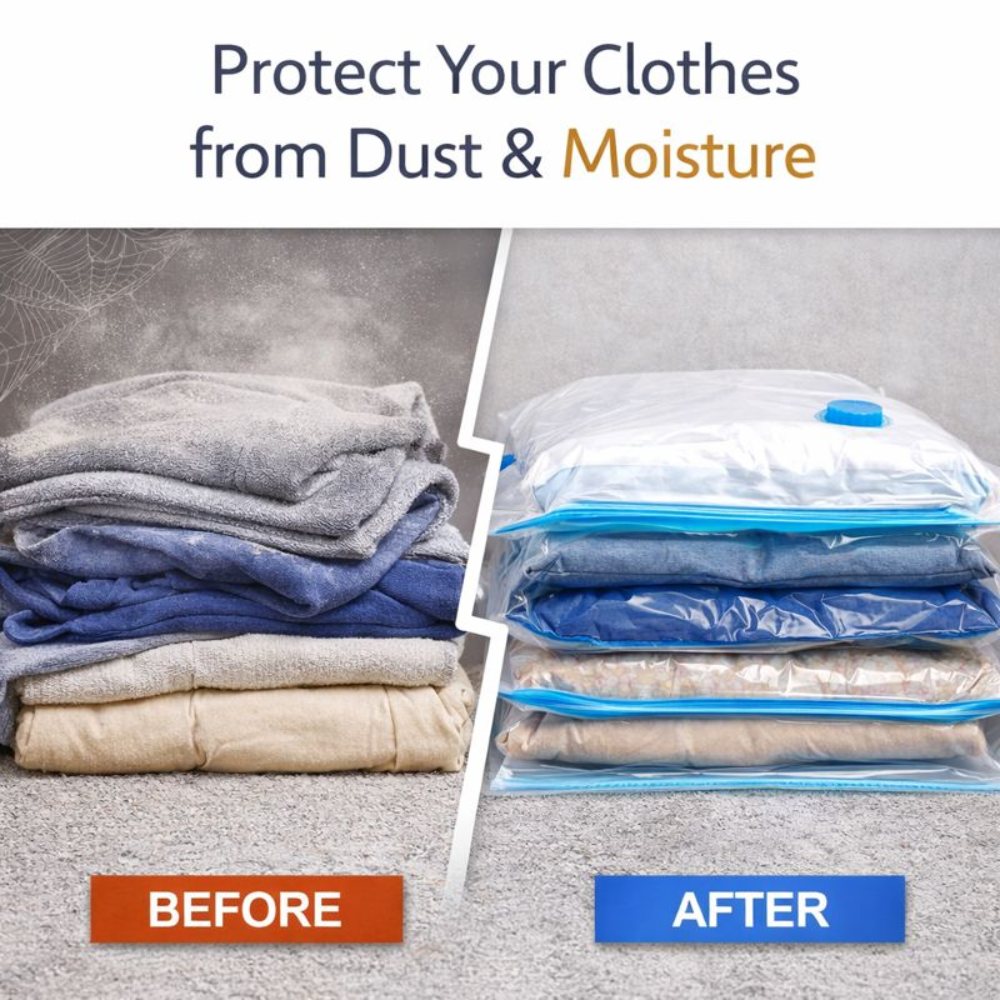 Vacuum Storage Bags Set (5 Pack)