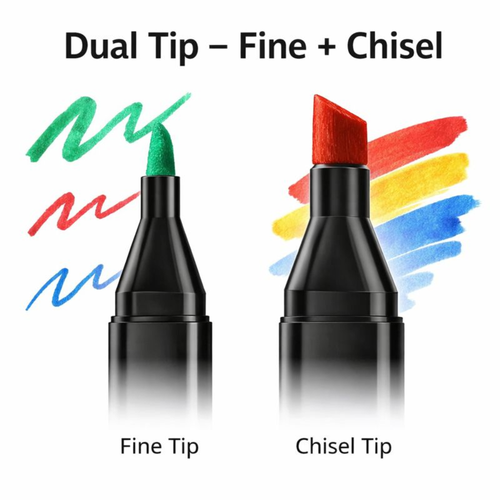 48 Colors Dual Tip Marker Pens