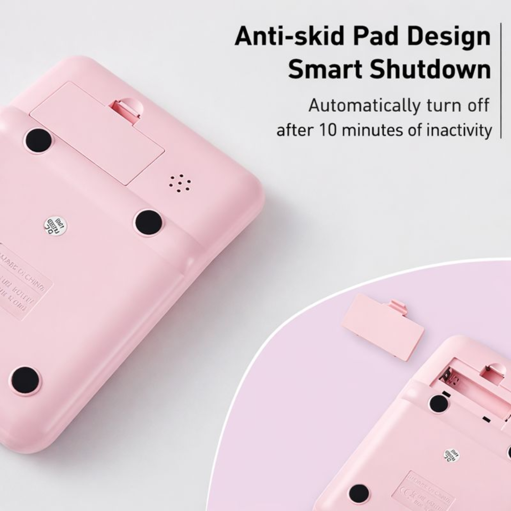 Cute Pastel Calculator with Large Display