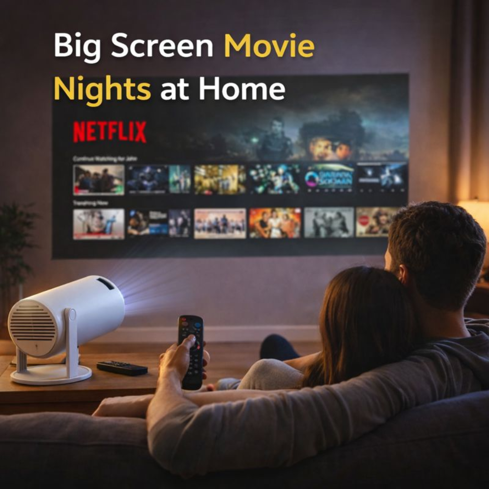 HD Mini Smart LED Projector