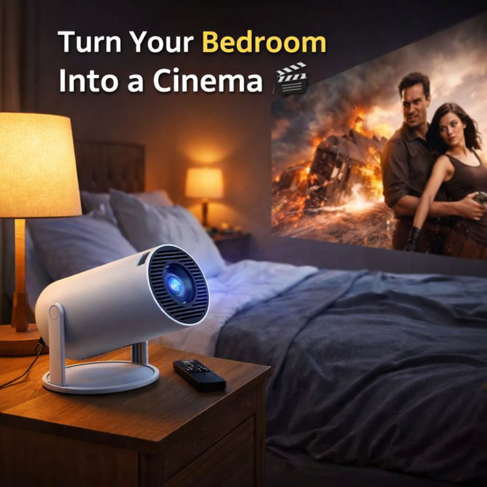 HD Mini Smart LED Projector